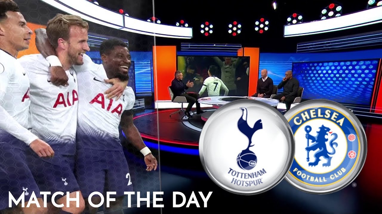 BBC Match Of The Day - Tottenham vs Chelsea 3-1 Post-Match Reaction